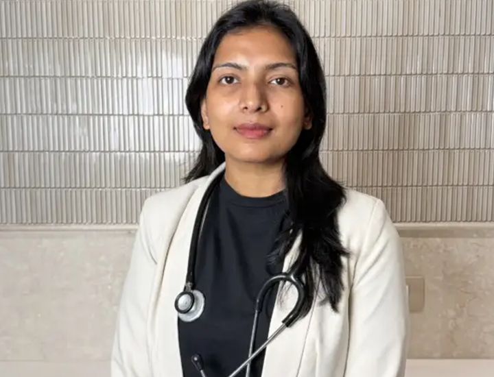 Professional portrait of Dr. Anjali Patel